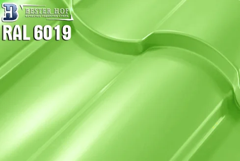 Металлочерепица Кредо (Kredo) RAL 6019
